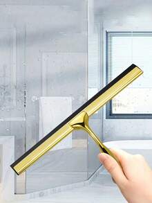 Magic Glass Squeegee Stainless Steel - Heavy Duty Window Cleaner For Bathroom/Toilet, Home & Commercial Must-Have Birthday Decarations New Year Gifts, Valentine's Day Gifts - Multicolor - View 14