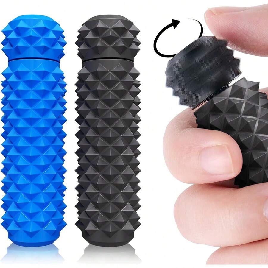 Pain Fidget Toys For Adults: Rotating Spiky Grippie For Sensory Input - Pain Stim Fidget Toys For Anxiety ADHD Autism Office Travel Classroom - Novelty Gifts For Friends(Colours And Details Are Random) - Multicolor - View 1