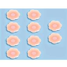 2/10PCS NudeFit Silicone Cat Ear Shaped Seamless Nipple Covers,Silicone Breast Patches, Invisible Breast Patches, Reusable, Seamless Invisible Self-Adhesive Anti-Bulge Breast Patches, Women's Underwear And Accessories,Silicone Adhesive Calf Pads,Nipple Covers For Women,Nipple Covers,Pasties,Pasties Nipple Covers,Nipple Pads,Nippies,Nipple Cover,Nipple Pasties, Nipple Cover,Silicone Nipple Covers Reusable,Breast Enhancement,Breast Enhancement Patch,Push Up Pads,Silicone Nipple Covers,Reusable Nipple Covers For Women,Cakes Nipple Cover,Hydrogel Nipple Pads,Nipple Tape,Nipple Cover,Silicone Nipple Covers Reusable,Nippies Nipple Cover,Boob Tape,Wedding,Pesoneras De Mujer,Boob Tape For Summer,Sticky Bra Vestidos De Mujer,Sticky Push Up Bra For Women,Sticky Bra Push Up,Push Up,Breast Lift,Push Up Sticky Bra,Gym Accessories,Swim For Girl,Lingerie,Anti-Chafing Silicone Bra Petals, Invisible Waterproof Nipple Cover Boob Pads, Super Thin & Seamless - 膚色 - 查看 7
