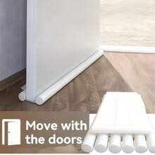 1pc Wind Blocker Seal Strip, Door Bottom Guard Dual Protection Against Dust And Noise