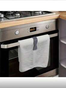 2pcs Kitchen Towel Clips - Prevent Towels From Falling - Suitable For Kitchen, Oven Handles, Bathroom Towel Racks, Dishwashers, Stoves - No More Towels On The Floor - 3 Color Options - Multicolor - View 6