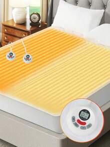 Liomindar Heated Mattress Pad ,Electric Mattress Pad,Bed Warmer With 10 Heat Settings & 1-12 Hours Auto Shut Off,Fit Up To 8-21" Deep Pocket, Machine Washable - 查看 1