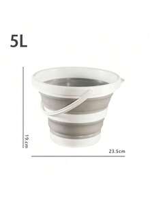 Space-Saving Ultra-Thin Foldable Laundry Basket With Dual Comfort Handles - Portable Pop-Up Storage Solution, Black & White, Ideal For Home & Commercial Use, Chemical-Free - Multicolor - View 8