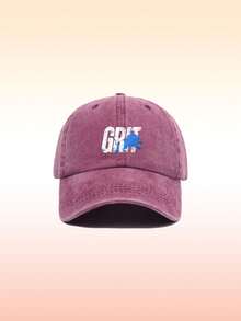 1pc Men's Letter Print Baseball Cap Breathable Material Baseball Cap Outdoor Sports Adjustable Hiking Casual Street Fashion Hat Unisex Versatile Dad Hat Multiple Colors Available - Multicolor - View 3