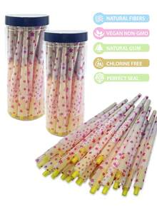 50张卷烟纸，预卷烟锥，香烟纸和烟管，超薄慢燃喇叭形卷烟纸，吸烟配件，礼品套装，情人节礼物，新年礼物，家居装饰圣诞礼物