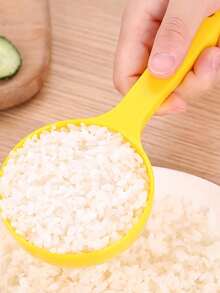 1 Set Semi-Circle Rice Ball Mold - Plastic Rice Ball Mold + Rice Spoon, DIY Bento Box Tool, Suitable For Kids Food/Student Meals, Non-Stick Easy Release, Back To School Essential - Multicolor - View 4