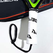 ABELHA 新款碳纤维板式球拍，团队运动短柄壁球拍，户外运动板式网球拍，带收纳背包的板式网球装备 - 綠色 - 1件 - 查看 9