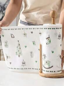 800张/卷 超细纤维厨房用纸巾卷 多功能柔软厚实吸水抹布 抹布套装 神奇玻璃清洁布 可撕式清洁纸巾 吸水不脱落 不留水渍 适用于日常烹饪烘焙 汽车清洁 厨房用具清洁 浴室镜面清洁布 家用清洁用品