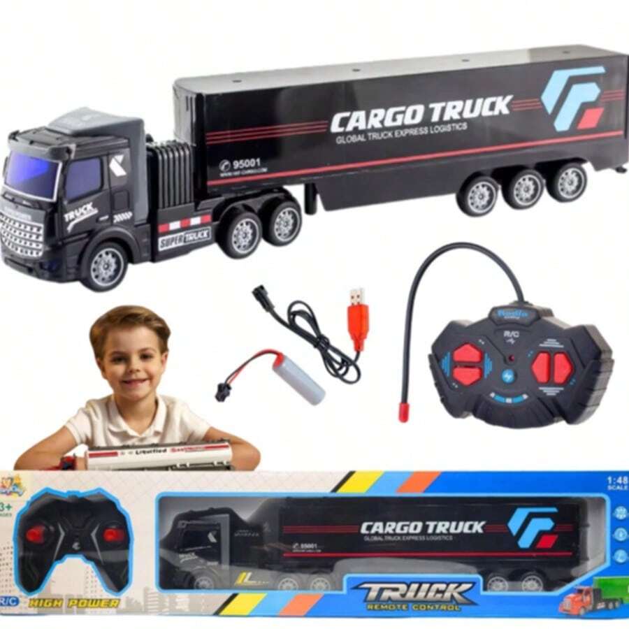 Rechargeable Remote Control Truck Toy - 彩色 - 查看 1