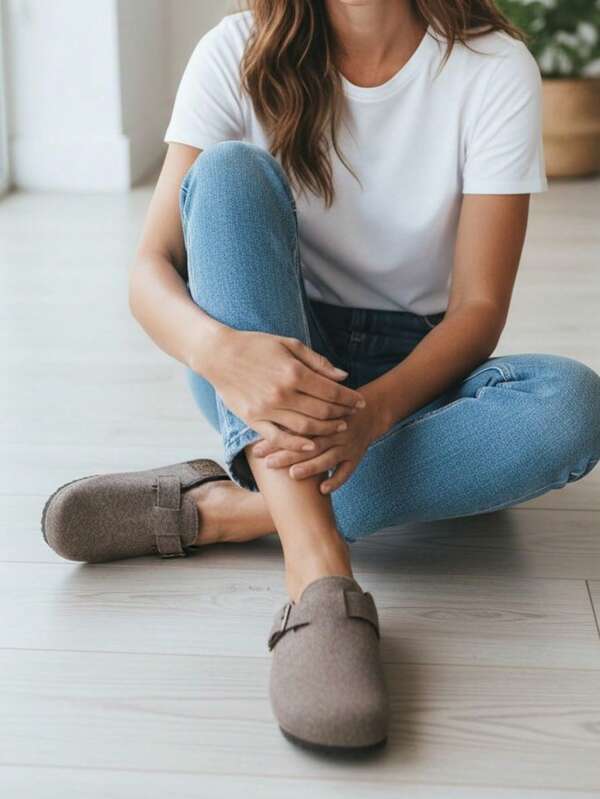 Chinelos Slip-On Meio
