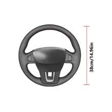 Steering Wheel Cover Fit For Renault SM5 2009-2018, Renault Laguna 2008-2015, Latitude 2010-2015 - 38CM - View 6