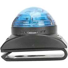 Luz para Mascotas, Luz Colgante Antipérdida, Impermeable, Luminosa, Noche Brillante, Colgante para Mascotas, Lámpara de  para Perros, Collares con Clip para Perros(azul)(default) - Multicolor - Ver 2