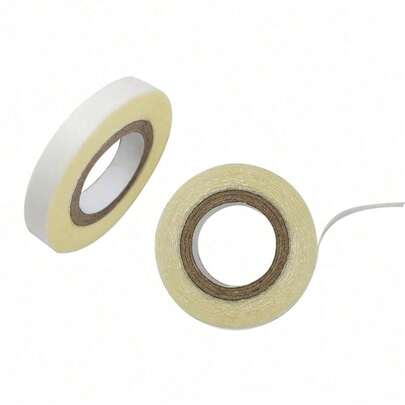 **36 Piece White Hair Extension Tape Set Double Sided Invisible Adhesive Strips Human Hair Weft No Residue For Invisible Styling Wedding Party Date Night Daily Beauty Essentials