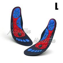 1双穴位按摩鞋垫，足部磁疗按摩垫，舒适针灸鞋垫，适合健康步行和健身，足部按摩鞋垫，足部瑜伽穴位按摩鞋垫，训练配件，适用于运动、健身、步行和散步。 - 紅黑色 - 查看 7