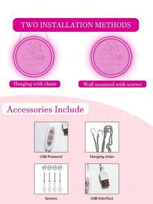 Customized Neon Sign For Nail Salon, Personalized Nail Art Neon Sign Designed Specifically For Nail Salons, USB-Powered LED Nail Art Wall Decor Sign. - The Perfect Choice For Personalized Gifts And Beauty Studio Decor! - Multicolor - View 8