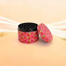 Cute Tobacco/Herb Grinder - Pink & Pretty Strawberry/Cherry Metal Grinder, 4-Piece 50MM, Smoking Accessories, For Smokers - 櫻桃 - 查看 8