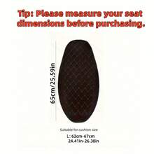Universal Motorcycle Seat Cover, Faux Leather Embroidered Electric Scooter And Motorcycle Seat Cover, Breathable Pads For Motorcycle - one-size - View 2
