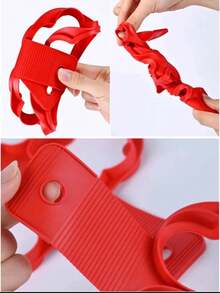 1pc Multi-Geometric Shape Silicone Egg Ring