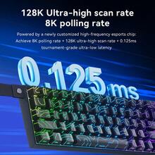 AJAZZ MINI 65% Layout New Product AK680 V2 Wired Magnetic Switch Mechanical Keyboard Ice Island Switch 68-Key Compact Ergonomic Office Keyboard 8K Gaming Mechanical Keyboard RGB DIY Support Multi-System Suitable For Gaming Games And Office - Multicolor - View 6