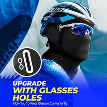 Summer Cycling Cap Sun Protection Battery-Free Outdoor Sports Headgear - Black - View 5