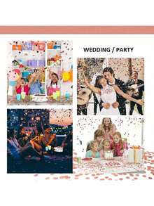 3pcs Colorful Paper Confetti Poppers, Confetti Poppers, Confetti Poppers, Birthday Confetti, Party Decorations And Gifts, Birthday Decorations, Wedding Decorations (Suitable For Weddings, Engagements, Birthdays, Graduations, Anniversaries, Games, New Year, Etc.)