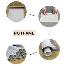 Quadro decorativo moderno e vibrante com borboletas em tela - Decoração colorida sem moldura para casa, ideal para quarto, sala de estar ou corredor. Arte para corredor, pintura abstrata para parede, arte visual dinâmica, decoração com borboletas, 50x100cm/19,68x39,37 polegadas.