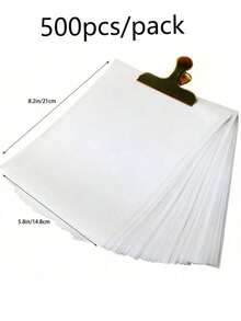 50/500张A5描图纸，半透明纸，适用于书写、复印、拼贴、艺术创作、返校用品 - 彩色 - 查看 14