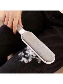 3pcs Reusable Double-Sided Pet Hair Remover Brush - Manual Static Design, Soft Bristles, Durable ABS Material, Effectively Cleans Cat/Dog Hair On Clothes, Sofa, Furniture, Carpet, Car Seats And Bedding - Multicolor - View 3