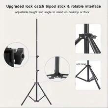 Selfiestick & Tripod Head - Black - View 9