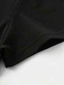 Mardi Gras Lobster T-Shirt With Sequins And Beads For Women Festival Party Costume Black Top - 黑色 - 查看 5