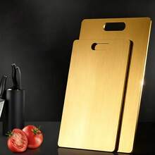 1 件砧板，易于清洁的厨房砧板，带人体工学手柄，适用于肉类、蔬菜、水果、面包和奶酪；斋月期间的理想之选。 - 彩色 - 查看 12