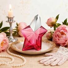 Angel Lady Perfume - 50 Ml / 1.7 Oz. A Long-Lasting And Luxurious Fragrance, Blending Bergamot, Toffee, Patchouli, Amber And Woody Notes. The Pink Transparent Five-Pointed Star Design Is Beautiful And Unique, With A Delicate Aroma. It Is A Gift For Women, Suitable For Use In Autumn And Winter, And An Excellent Choice For . - 1PC - 查看 6