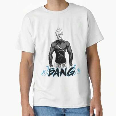 C1AmiS1eta clásiC1A con diseño de fan art del anime Bang220G Básico de AL1Godn para hombre, 220 g con unA1 Placidez úniC1A. AptA1 Para la drsidad de cuerpos, tanto para mujeres como para hombres. Tejido firme de elevA1DA C1Alidad, dispuesto para cualquier patrn, suave en la mano pero ideado para aguantar. Prendas erioreS1 LigeR1AS mujer, se otoñales, ropa de vaC1Aciones, disfraces de Halloween para mujer.