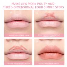 J.M.C.Y 双头唇线刷、哑光丝绒唇膏、持久显色唇膏 - #LN01 RETRO BRICK RED - 查看 8