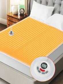 Liomindar Heated Mattress Pad ,Electric Mattress Pad,Bed Warmer With 10 Heat Settings & 1-12 Hours Auto Shut Off,Fit Up To 8-21" Deep Pocket, Machine Washable - 查看 3