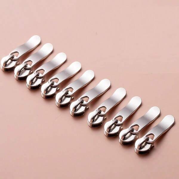 20pcs 3# Nylon Zipper Pulls, Replacement Zipper Heads For Bedding