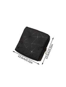 1pc Creative New Fashionable Cute Girl Portable Sanitary Pad Storage Bag, Mini Cartoon Girl Period Hygiene Pad Organizer Bag, Travel Cosmetic Bag, Coin Purse, Toiletry Bag, Multi-Functional Storage Bag, Suitable For Storing Coins, Cosmetics, Lipstick, Sanitary Pads, Tissues And Other Small Items, Applicable For Women Business Trip, Travel, Vacation, Student Back To School, Can Be Used As Gifts For Friends, Valentine's Day Gifts, Souvenirs - Multicolor - View 10