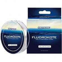 Fluorokote 100% Fluorocarbon Coated Fishing Line, Fluorocarbon Leader, Extreme Clarity,Fast Sinking,Shock Resistant, High Abrasion Resistance,31254135 - Redwood - View 1