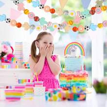 10 Pcs Sports Silicone Beads - 15mm, Basketball Soccer Baseball Football Volleyball Beads For Keychain Making, Crafts Accessories(Random Mix) - Multicolor - View 6