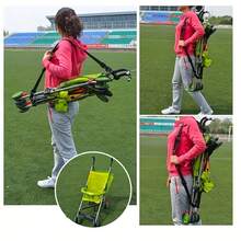 1pc Adjustable Nylon Shoulder Strap, Suitable For Skateboard, Beach Chair, Outdoor Camping Sofa Chair, Universal Folding Chair, Balancing Car, Yoga Mat, Etc. With Non-Slip Pad, Easy To Use And Comfortable - Outdoor Camping Chair Adjustable Shoulder Strap - Multicolor - View 7