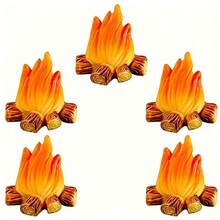 1:12 Maßstab Miniatur Winter Lagerfeuer Set, 2 Stile für OB11 Mini Fotografie Requisiten, Puppenhaus Outdoor Camping Thema Accessoires, Weihnachtsdekoration, Garten Landschaft Requisiten, Miniatur Modell