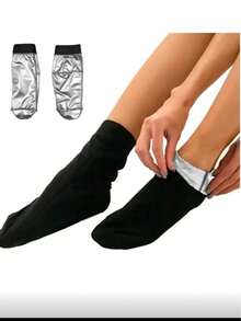 1 Pair Sauna Sweat Gloves, Suitable For Summer And Autumn Use, Help Hands Perspire - Multicolor - View 1