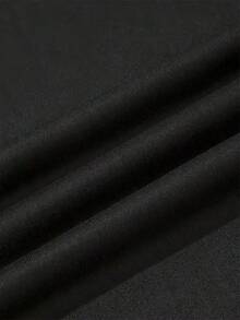 Women Round Neck Long Sleeve Sweatshirt Wizard In Training Owl And Stars Print Casual Wear For Halloween And Wizard Themed Events - 黑色 - 查看 5