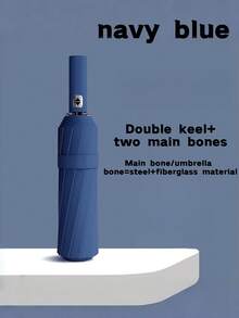 1 把双层加固自动伞，双层防风伞，24 根伞骨一键开合，多功能旅行伞——多功能旅行和返校必备