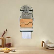 Pot Lid Racks - 흑녹색 - 보기 10