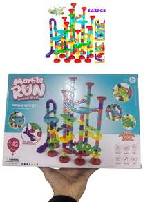 1pc/Lot Random Color Trajectory Ball Sliding Blocks, 3d Puzzle Building Blocks, Great For Christmas/Halloween/, Creative/Novelty Toys And Stress Relief Toys,Marble Run,Marbles,Educational Toys,Kids Tunnel,Fun Run,Ball Puzzle,Marble Run,Marbles,Ball - Orbital ball building blocks - View 16