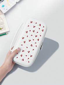 1个可爱樱桃波点图案保护壳，兼容Switch2 (2025)/Switch NS/Switch OLED/Lite，Switch/Switch 2游戏机配件，全套包含收纳袋、卡槽底座，Switch玩家的最佳礼物 - 彩色 - 查看 18