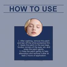 Zyvarn Daily Eye Mask Patches Gentle Ingredients For Moisturizing, Hydrating, And Deep Nourishment Of The Skin Around The Eyes - 01 White - 查看 5