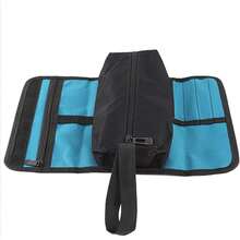 Organizador de rollos de bolsas de herramientas profesional para electricistas, duradero, ligero, para sostener y organizar herramientas pequeñas - 1 - Ver 10