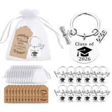 15 Pieces / 5 Sets Of Creative 2026 Graduating Class Student Bag Pendant Sets. Perfect For Senior Students Pursuing A Master's Degree, Or As Gifts For High School And University Students. Suitable For Both Men And Women. Applicable To Student Groups - Universities, Colleges, Middle Schools And High School Graduates. - Multicolor - View 1